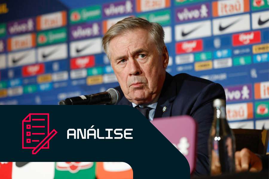 Carlo Ancelotti estreia-se no comando do Brasil a 13 de junho Carlo Ancelotti estreia-se no comando do Brasil a 13 de junho