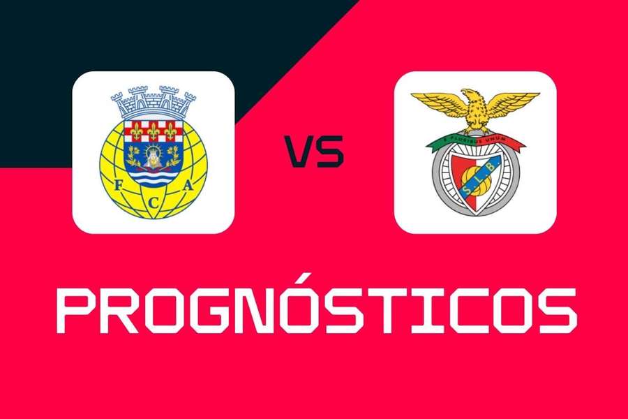 Arouca - Benfica: Prognósticos, melhores apostas e odds (Liga Portugal)