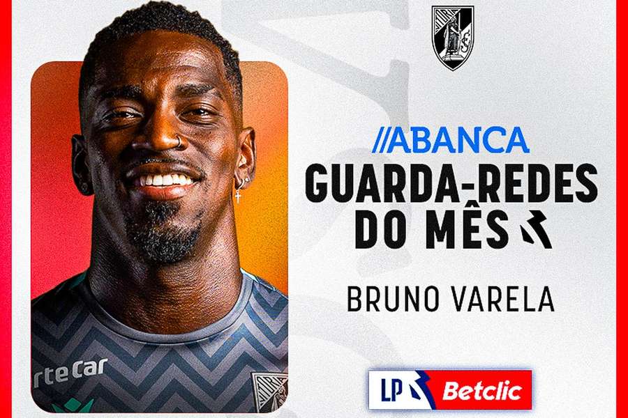 Bruno Varela, guarda-redes do Vitória SC