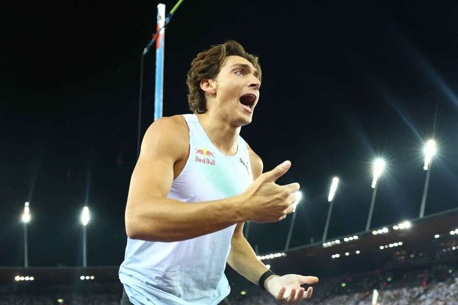 Armand Duplantis à Zurich le 27 août.