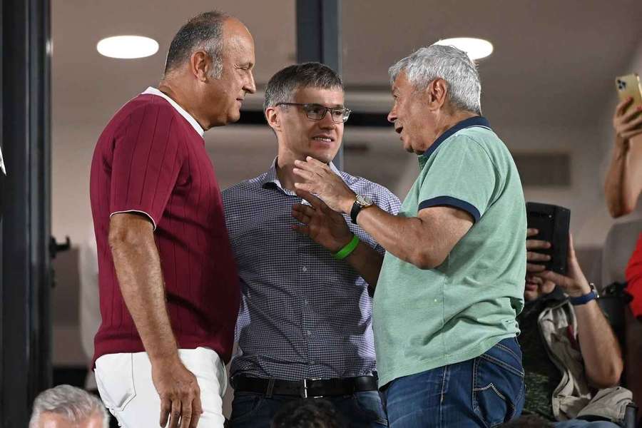 Dan Şucu și Mircea Lucescu