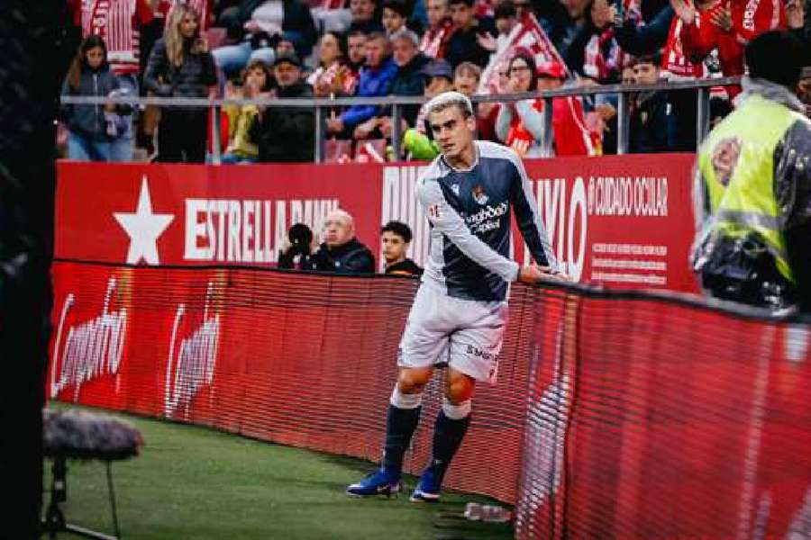 Barrenetxea, jogador da Real Sociedad