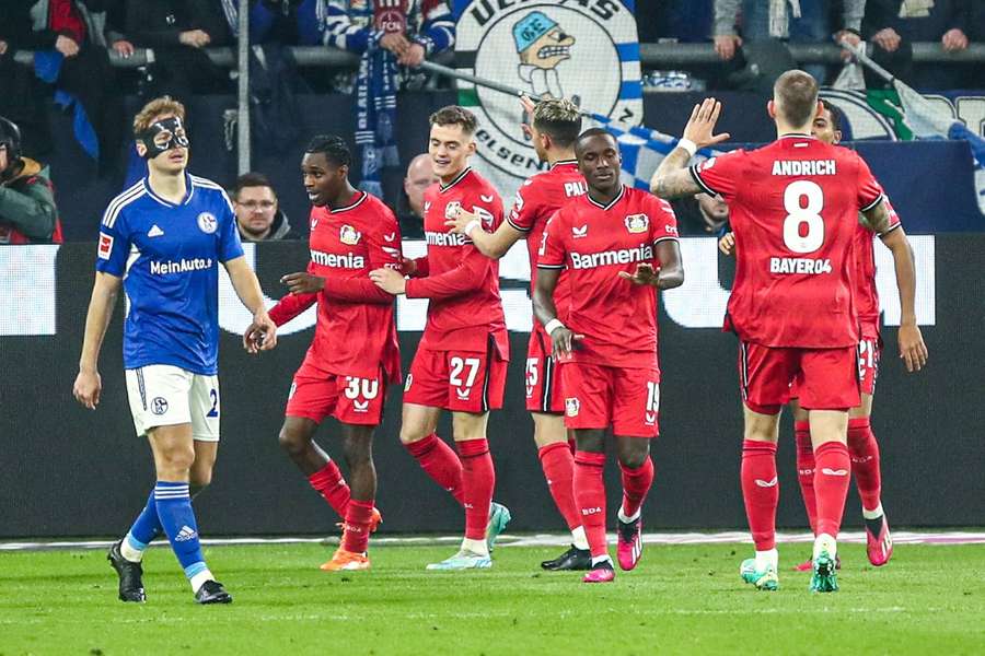 Leverkusen viert de 0-1