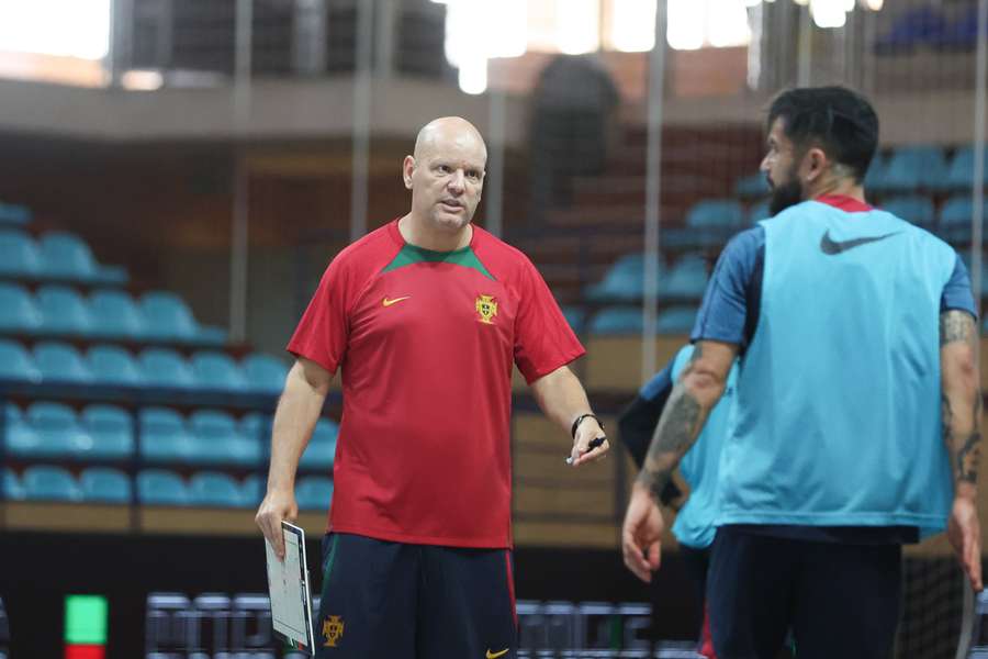 Jorge Braz, selecionador nacional de futsal