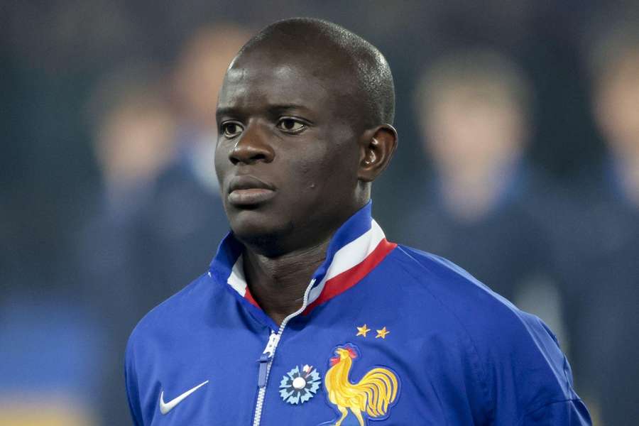 Kanté ao serviço da seleção gaulesa
