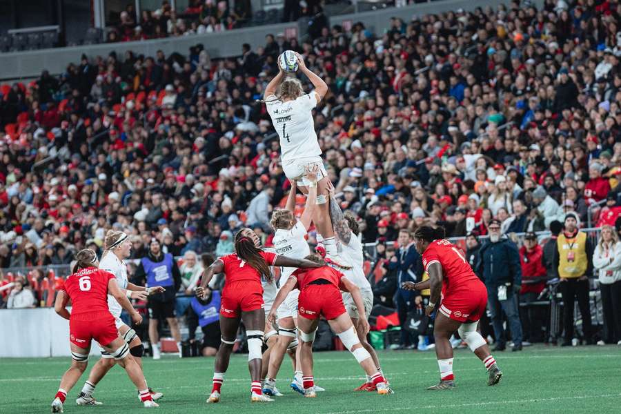 England were beaten by Canada England were beaten by Canada
