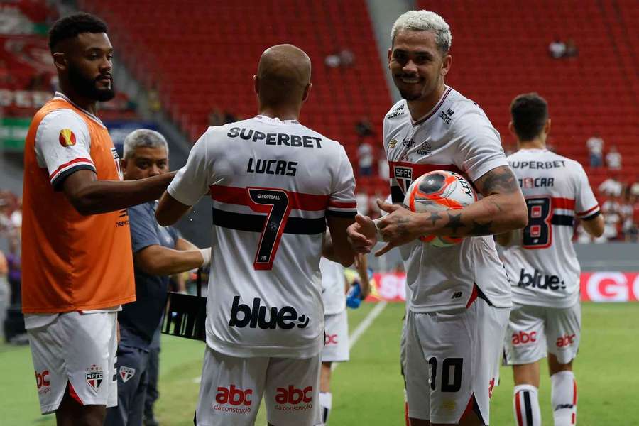 Luciano foi o nome do jogo no Mané Garrincha