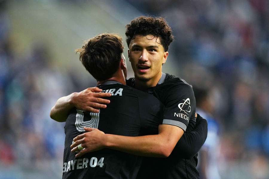 Ibrahim Maza spielt eine bislang starke Saison für Leverkusen Ibrahim Maza spielt eine bislang starke Saison für Leverkusen