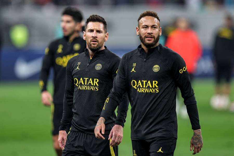 Messi und Neymar spielten gemeinsam für Barcelona und PSG