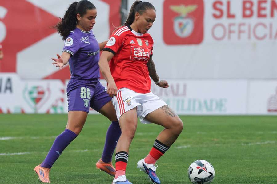 Nycole Raysla anotou primeiro golo do Benfica