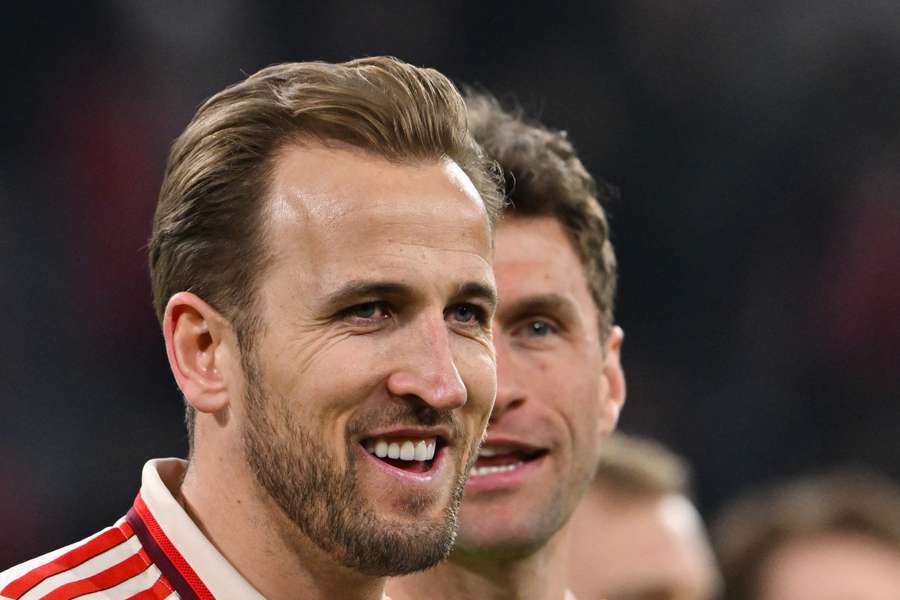 Harry Kane scored a brace for Bayern Munich in the Champions League.