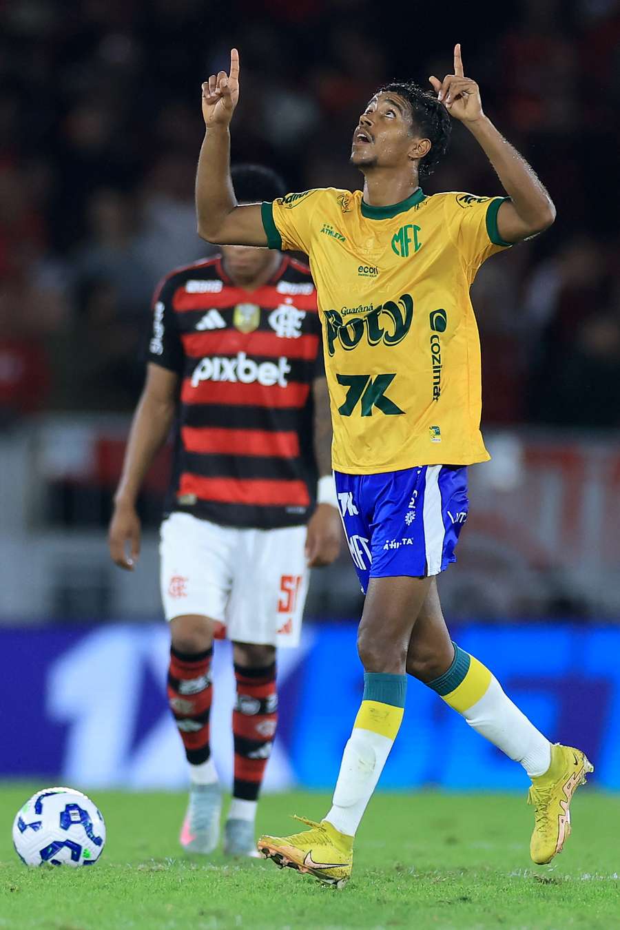 Gabriel aplicou a Lei do Ex em Flamengo 2x1 Mirassol