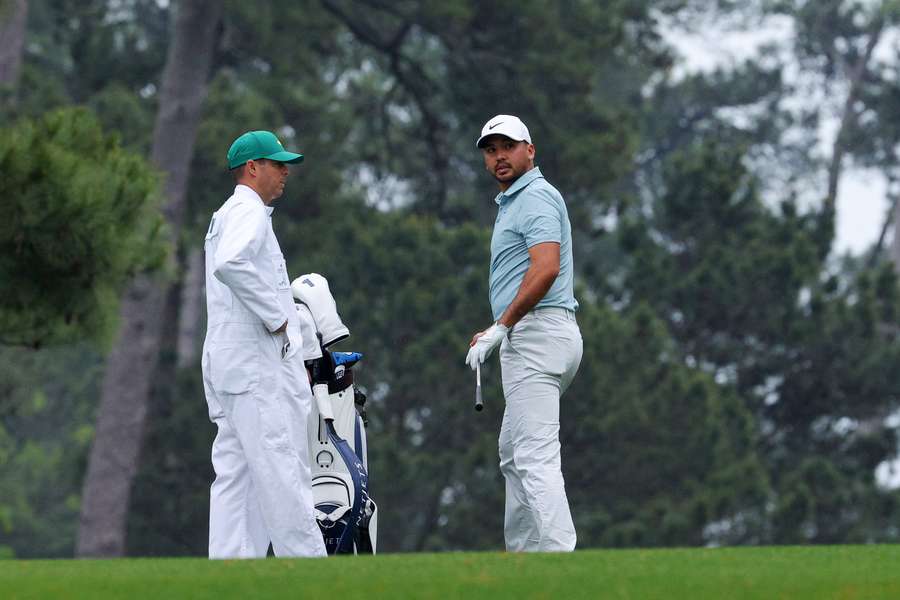 Australia's Jason Day on the 14th during a practice round