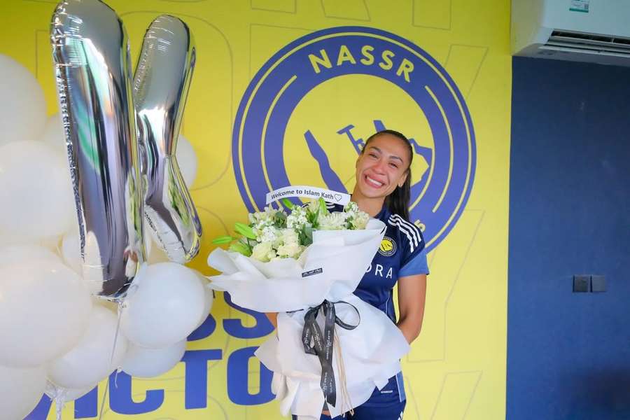 Kathellen Sousa honorée à Al-Nassr
