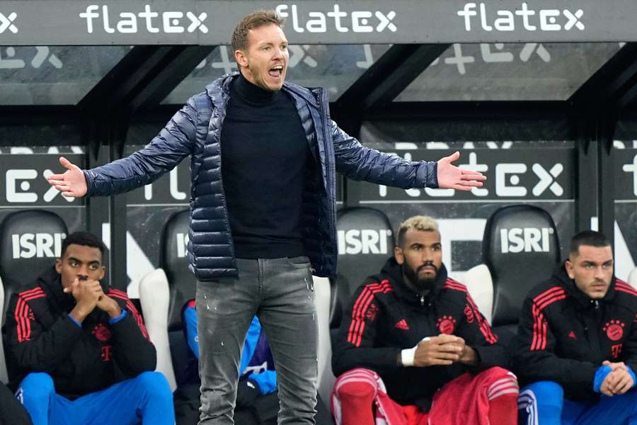 Julian Nagelsmann musí zaplatiť 50 000 eur pokutu za kritiku rozhodcov.