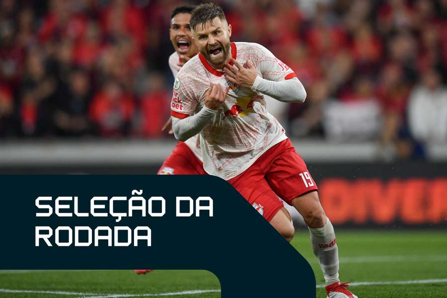Eduardo Sasha fez 2 na vitória bragantina em Curitiba