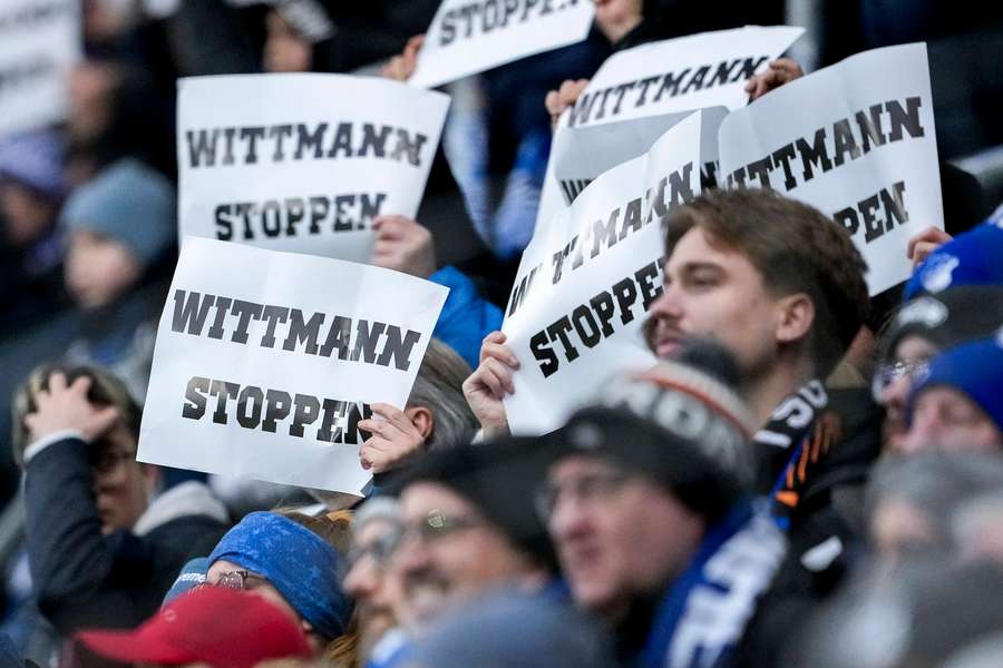 Einige Fans der TSG Hoffenheim hatten sich bereits im Dezember gegen Wittmann positioniert.