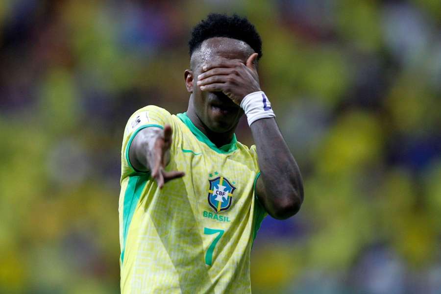 Vini Jr. marcou seu sexto gol pela Seleção Brasileira Vini Jr. marcou seu sexto gol pela Seleção Brasileira