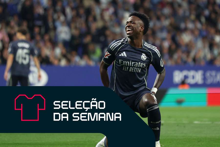 Vinicius Junior marcou dois gols importantes para o Real Madrid