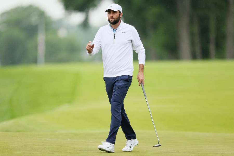 Scottie Scheffler volta ao PGA Championship depois de ter sido detido