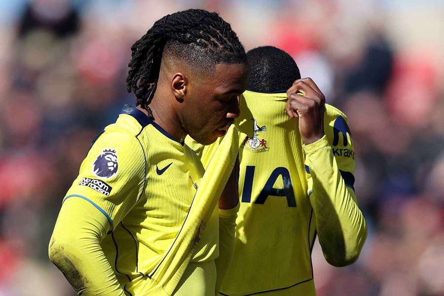 El Tottenham, en una situación crítica
