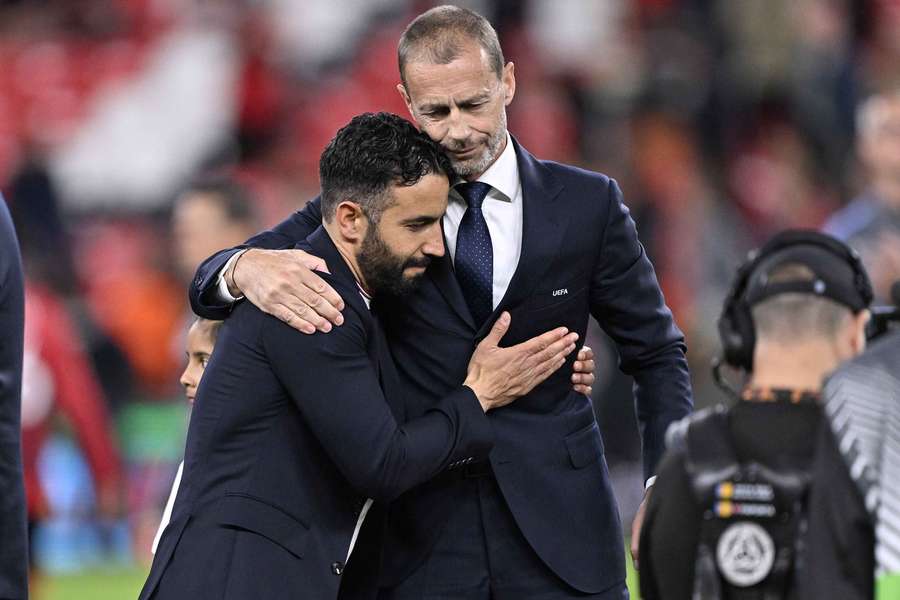 Ruben Amorim consolat de Aleksander Ceferin, șeful UEFA