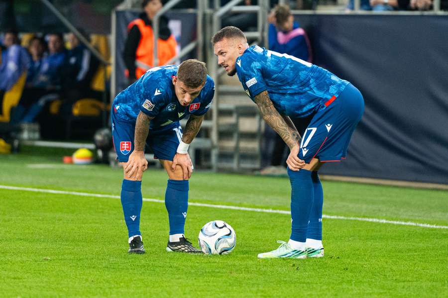 Pre Slovensko to bol hlavne v druhom polčase náročný duel. Pre Slovensko to bol hlavne v druhom polčase náročný duel.