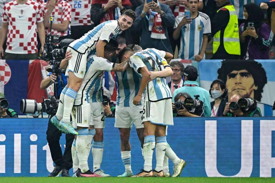 Schon in Halbzeit eins war Argentinien 2:0 in Führung gegangen