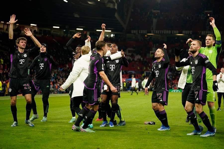 Bayern viert de overwinning op United