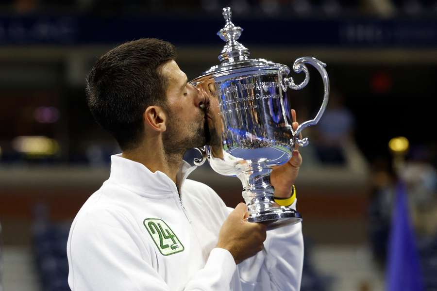Djokovic, con el trofeo del US Open