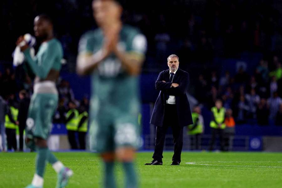 Ange Postecoglou reflects after the game