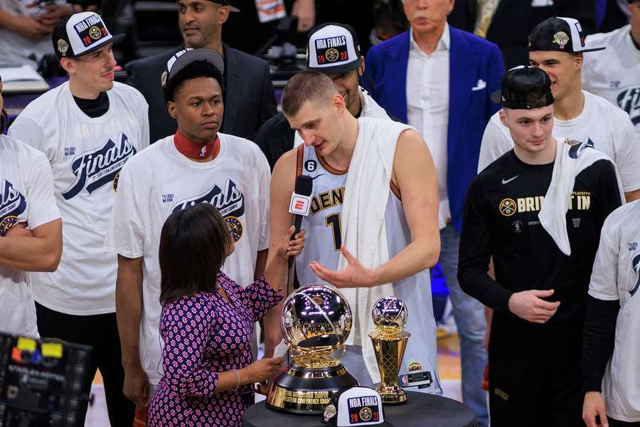 Jokic was the Western Conference Finals MVP