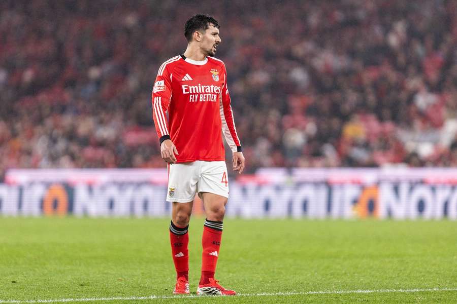 Tomás Araújo leva 29 jogos oficiais pelo Benfica esta época