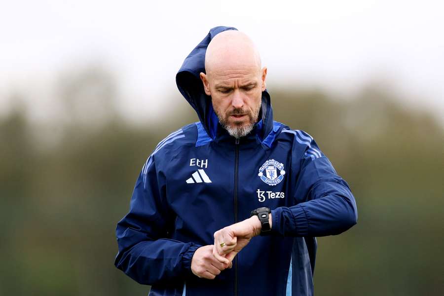 Ten Hag, con el United