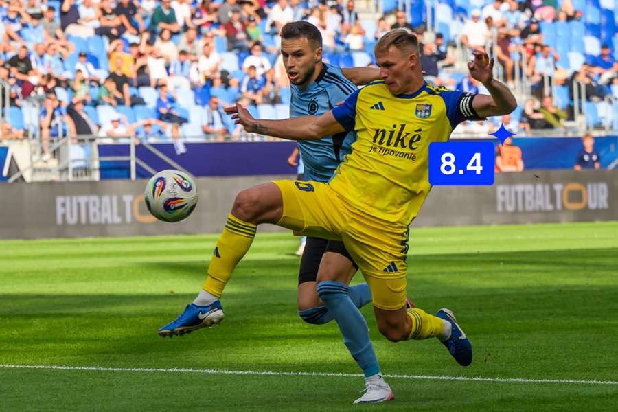 Krivák odohral výborný zápas.