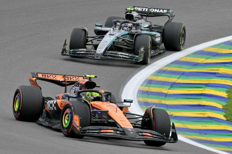 Lando Norris gewinnt den Sprint von Brasilien vor Kimi Antonelli