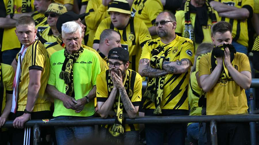 A decepção foi imensa no Signal Iduna Park