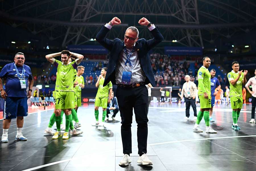 António Vadillo celebra passagem na meia-final