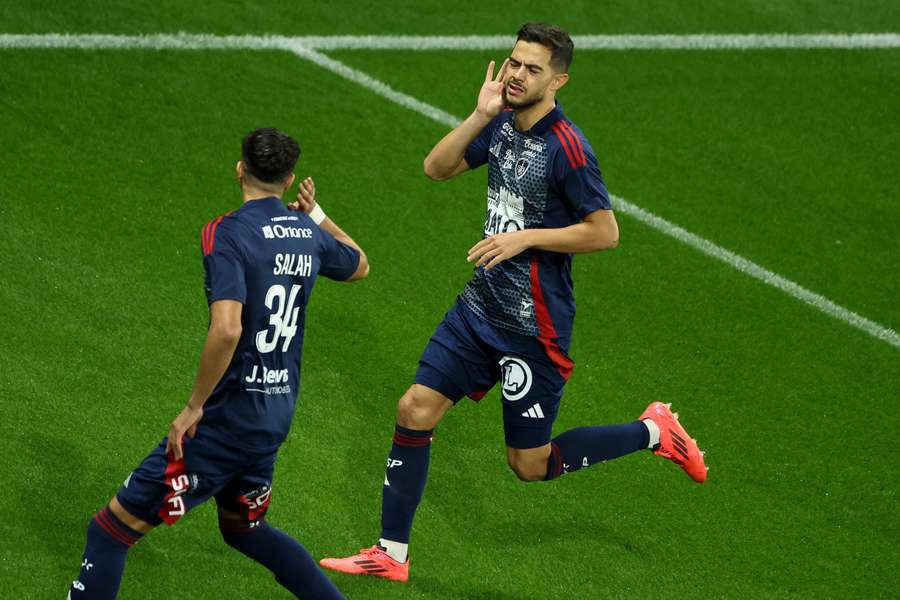 Romain Faivre a ouvert le score pour Brest