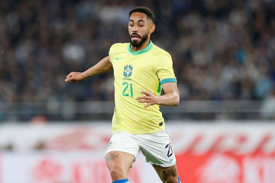 Matheus Cunha em Japão x Brasil