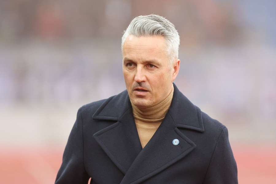 Olomoucký trenér Tomáš Janotka.