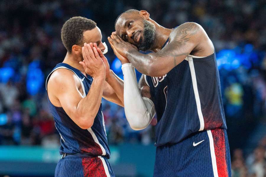 Steph Curry met zijn eerste en LeBron James met zijn derde olympisch goud kunnen rustig slapen