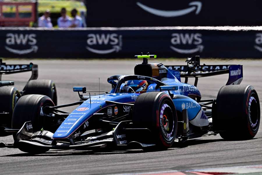 Sainz durante o GP da Hungria