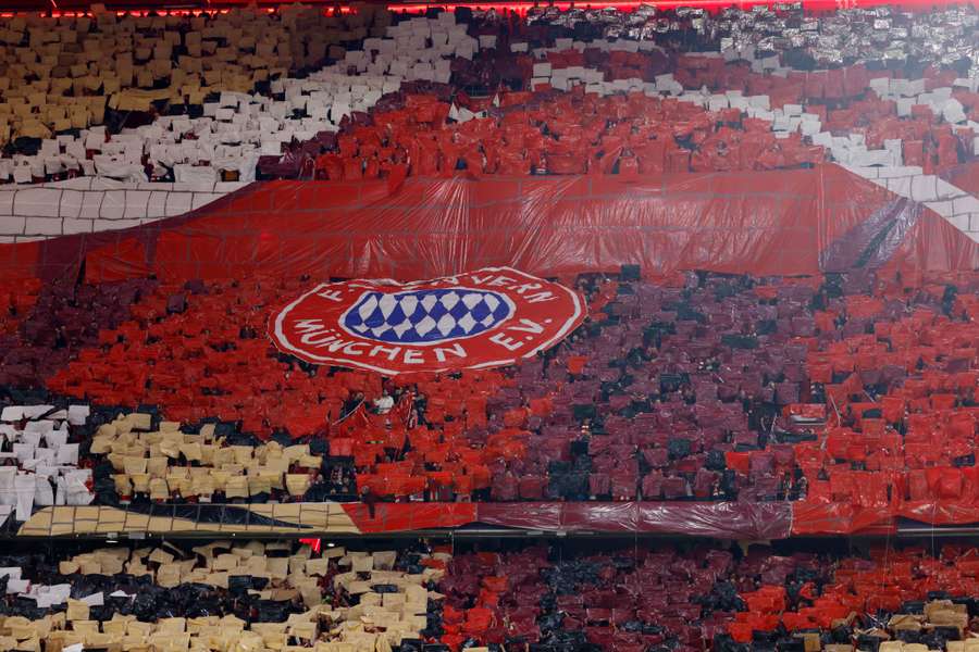 Tifo del Bayern