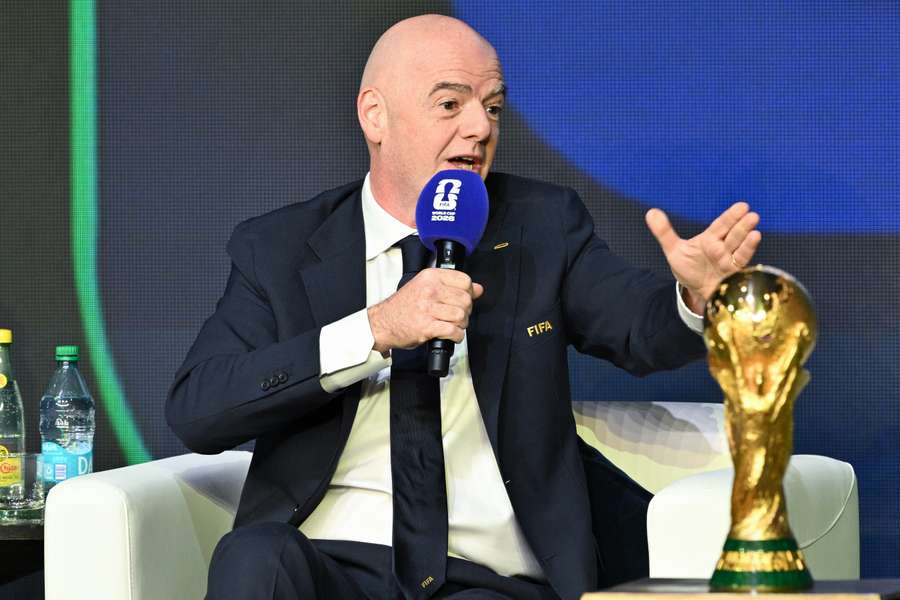 Gianni Infantino, début décembre.