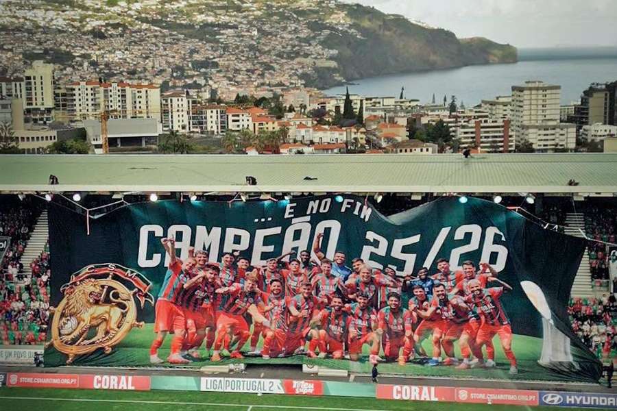 Marítimo foi campeão da Liga 2 Marítimo foi campeão da Liga 2
