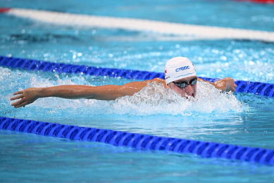 Krzysztof Chmielewski powalczy o medal na 200 m "motylkiem"