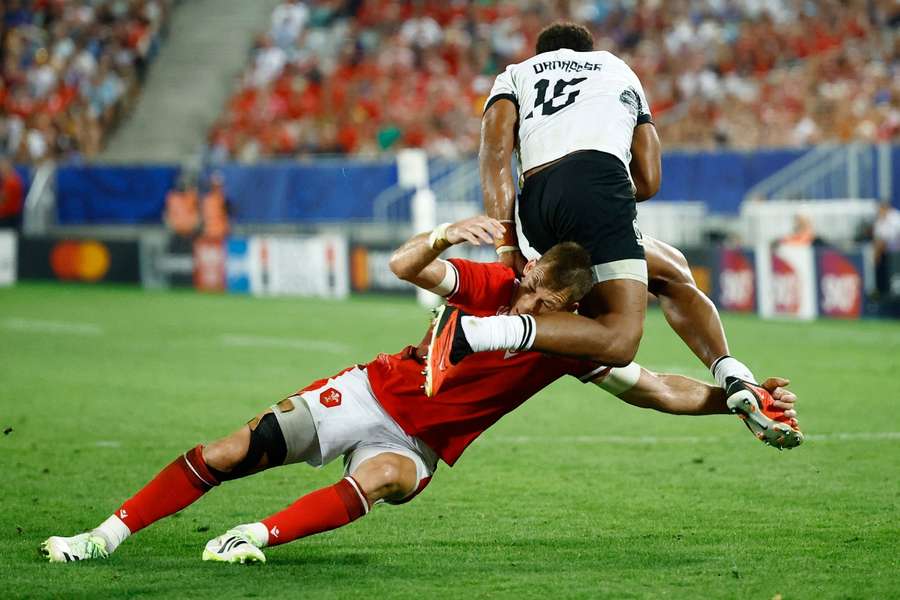 Fiji and Wales produced a thriller