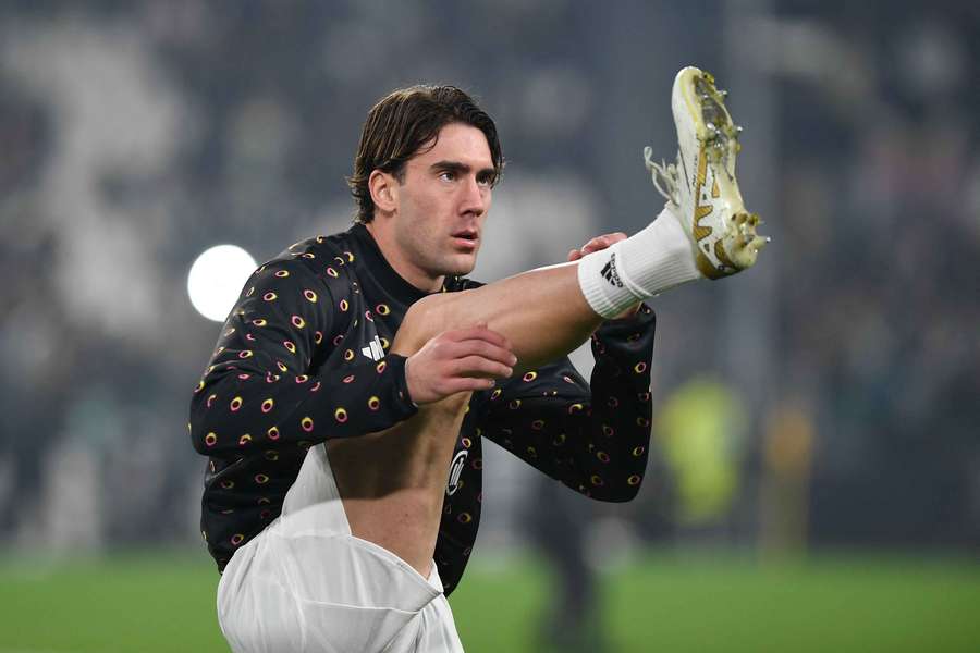 Juventus' Dusan Vlahovic