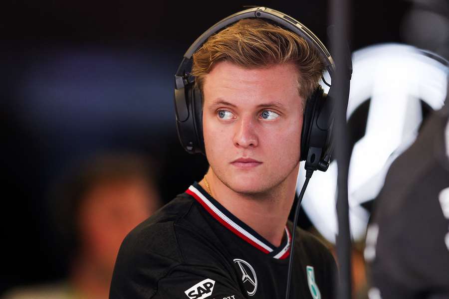 Mick Schumacher en octobre.